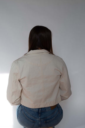 Current Air Cropped Cargo Jacket