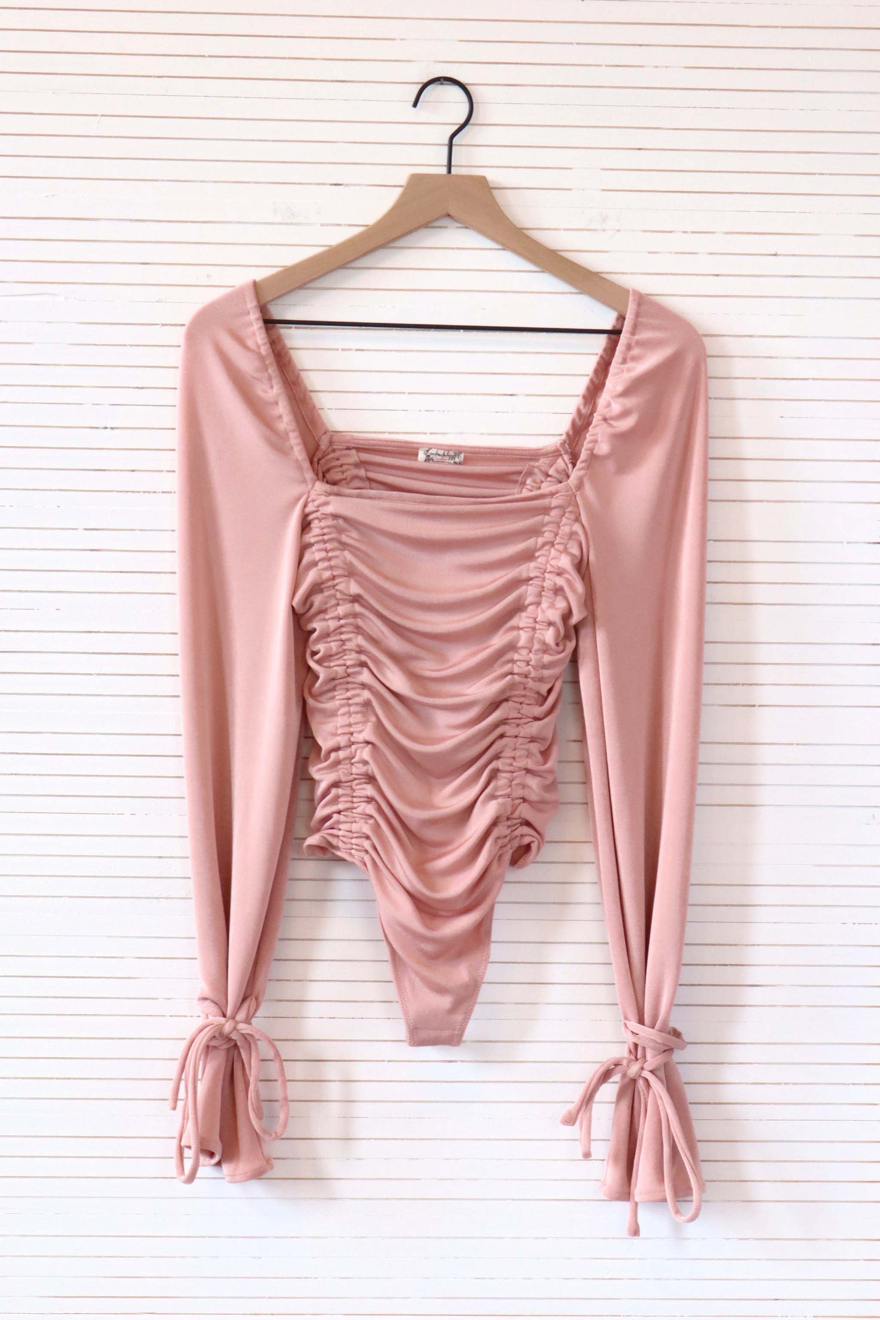 Meant to Be Bodysuit in Blush